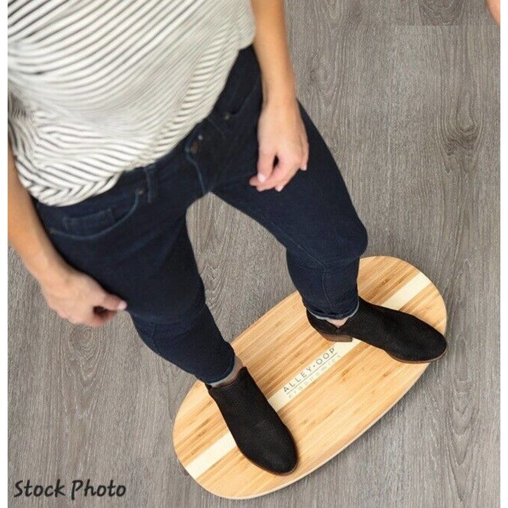 AlleyOOP Balance Board Ergonomic Rocker Standing Desk Work Smarter Not Harder EX